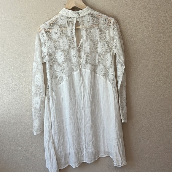Volcom Bohemian Bride Top White and Lace Size Medium - Picture 10 of 11